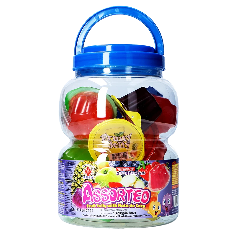 SAMYANG - FRUITY JELLY ASSORTIMENT NAPPAGE NOIX DE COCO 1328 GR 3 SAMYANG - FRUITY JELLY ASSORTIMENT NAPPAGE NOIX DE COCO 1328 GR