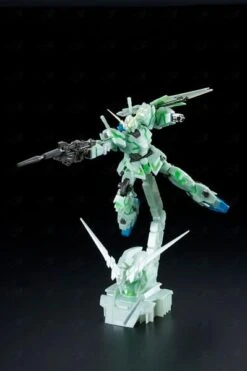 BANDAI GUN800001 GUNPLA HG 1/144 UNICORN GNDM DESTROY WITH HEAD DISPLAY -Célèbre Jouets Magasin 1 144 hguc unicorn gundam destroy mode with 1 48 head display base final battle ver 3