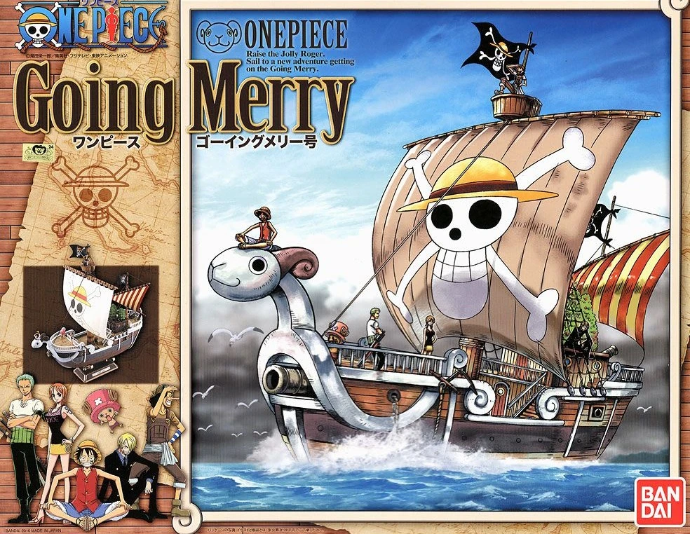 BANDAI MAQUETTE ONE PIECE GOING MERRY MODEL KIT 4 BANDAI MAQUETTE ONE PIECE GOING MERRY MODEL KIT – Image 2