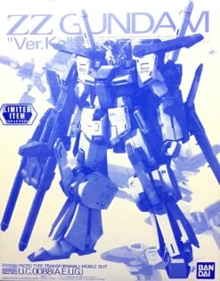 BANDAI GUN68544 GUNPLA MG 1/100 ZZ GUNDAM CLEAR VERSION KA