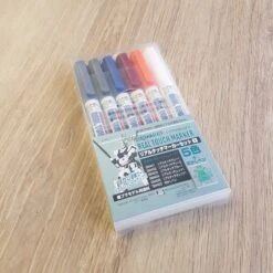 BANDAI GUNPLA MARKER REAL TOUCH 1 SET 6 GUNDAM 5 BANDAI GUNPLA MARKER REAL TOUCH 1 SET 6 GUNDAM -Célèbre Jouets Magasin 339
