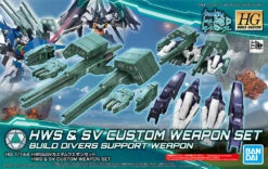 BANDAI GUN63295 GUNPLA HGBD BUILD CUSTOM 1/144 HWS & SV CUSTOM WEAPON SET