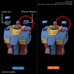 BANDAI GUN70675 HG 1/144 GUNDAM RX-78-02 ORIGIN -Célèbre Jouets Magasin 70675d