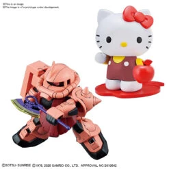 BANDAI GUN74210 SD CROSS SILHOUETTE HELLO KITTY CHAR ZAKU 2 -Célèbre Jouets Magasin 74210a
