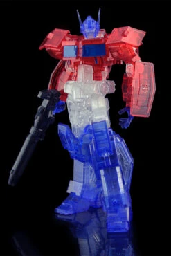FLAMETOYS FLA74954 TRANSFORMERS OPTIMUS PRIME CLEAR MK -Célèbre Jouets Magasin 74954