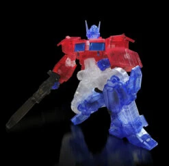 FLAMETOYS FLA74954 TRANSFORMERS OPTIMUS PRIME CLEAR MK -Célèbre Jouets Magasin 74954g