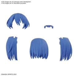 BANDAI 30MS Option Hair Style Parts Vol.2 All 4 Types -Célèbre Jouets Magasin 77346b