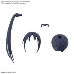 BANDAI 30MS Option Hair Style Parts Vol.2 All 4 Types -Célèbre Jouets Magasin 77346d