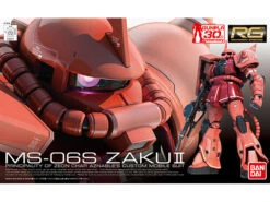BANDAI GUNPLA RG 1/144 MSN-06S ZAKU II 30TH ANNIVERSARY