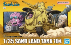 BANDAI 1/35 SAND LAND Royal Army Tank Corps No. 104