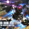 BANDAI GUNPLA HG 1/144 007 YMS-08B DOM TEST TYPE
