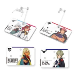 BANDAI Gunpla Action Base 6 Clear Mobile Suit Gundam Witch From Mercury Stickers Set