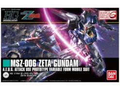 BANDAI GUN83580 GUNPLA HG 1/144 ZETA GUNDAM #230