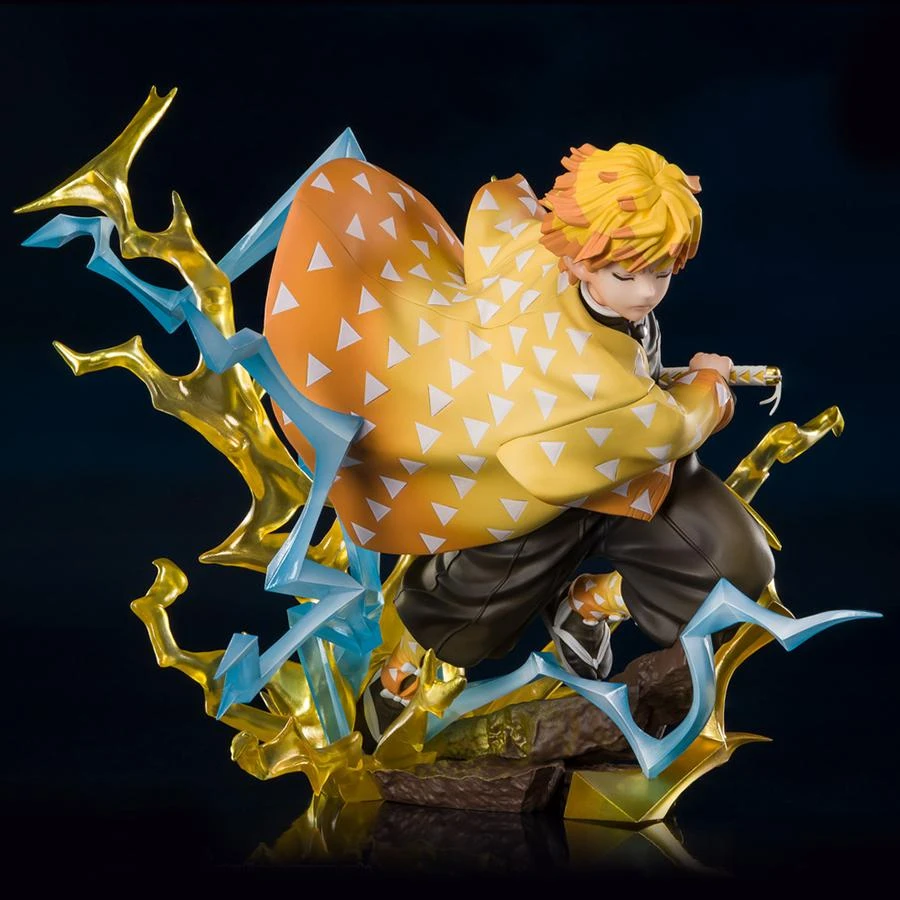 BANDAI Demon Slayer Kimetsu No Yaiba Figuarts Zero Zenitsu Thunderclap & Flash 15cm 7 BANDAI Demon Slayer Kimetsu No Yaiba Figuarts Zero Zenitsu Thunderclap & Flash 15cm – Image 5