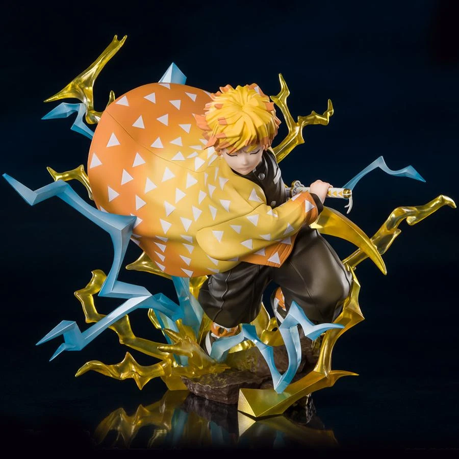 BANDAI Demon Slayer Kimetsu No Yaiba Figuarts Zero Zenitsu Thunderclap & Flash 15cm 4 BANDAI Demon Slayer Kimetsu No Yaiba Figuarts Zero Zenitsu Thunderclap & Flash 15cm – Image 2