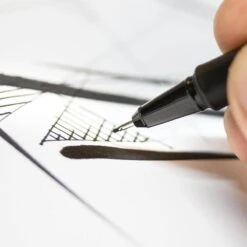 MOLOTOW BLACKLINER ETUI SET 1 4PCS -Célèbre Jouets Magasin feutre molotow blackliner fin precision mine 1