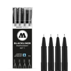 MOLOTOW BLACKLINER ETUI SET 1 4PCS
