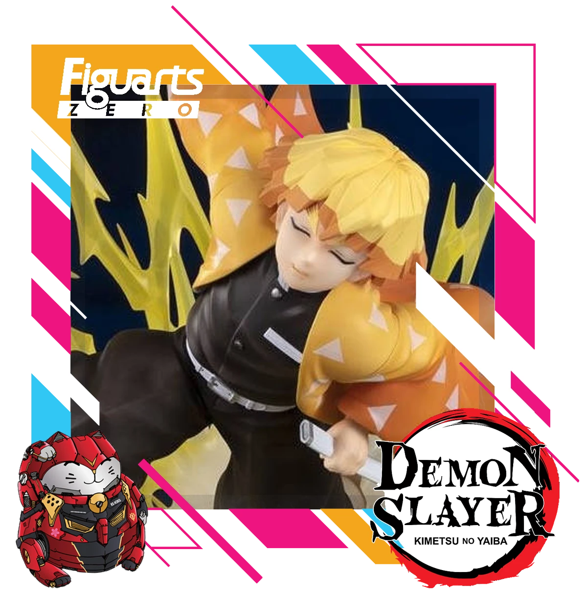 BANDAI DEMON SLAYER ZERO AGATSUMA ZENITSU FIGUARTS ZERO 3 BANDAI DEMON SLAYER ZERO AGATSUMA ZENITSU FIGUARTS ZERO