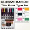 BANDAI GUNPLA MARKER GUNDAM SET FINE EDGE LINE -Célèbre Jouets Magasin gms110 gundam marker thin point set set of 6 00