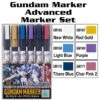 BANDAI GUNDAM ADVANCED SET 6 PCS -Célèbre Jouets Magasin gms124 gundam marker advanced set set of 6