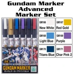 BANDAI GUNDAM ADVANCED SET 6 PCS