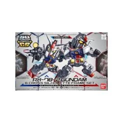 BANDAI GUN81353 SD GUNDAM CROSS SILHOUETTE RX-78-2 GUNDAM & CROSS