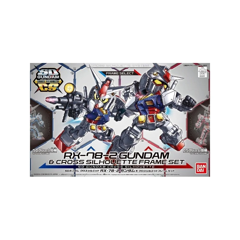 BANDAI GUN81353 SD GUNDAM CROSS SILHOUETTE RX-78-2 GUNDAM & CROSS 3 BANDAI GUN81353 SD GUNDAM CROSS SILHOUETTE RX-78-2 GUNDAM & CROSS