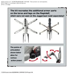 BANDAI 86 - EIGHTY SIX HG 1/48 Reginleif (Blade Type) (Shin Use) -Célèbre Jouets Magasin hg reginleif blade type o2