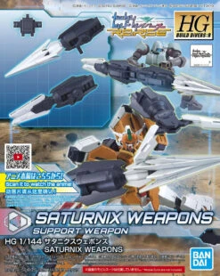 BANDAI GUN71111 GUNPLA HGBDR 1/144 SATURNIX WEAPONS