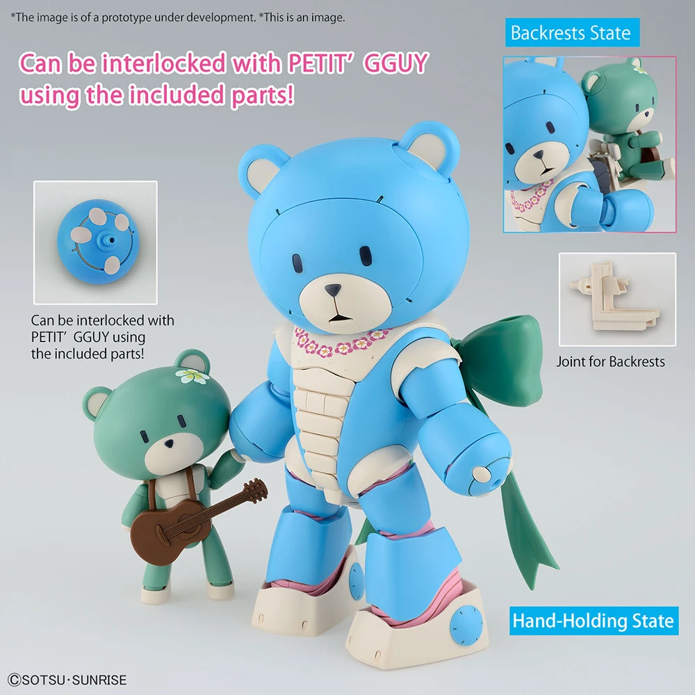 BANDAI GUNDAM BUILD MULTIVERSE HGBM 1/144 Beargguy Ohana & Aloharo Set 7 BANDAI GUNDAM BUILD MULTIVERSE HGBM 1/144 Beargguy Ohana & Aloharo Set – Image 5