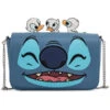 DISNEY LOUNGEFLY SAC A MAIN LILO AND STITCH DUCKIES -Célèbre Jouets Magasin lfwdtb2237a