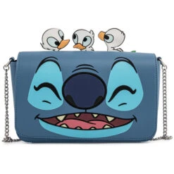 DISNEY LOUNGEFLY SAC A MAIN LILO AND STITCH DUCKIES