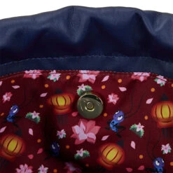 Disney Loungefly Sac A Main Mulan Castle Cinch Sack -Célèbre Jouets Magasin lfwdtb2485c