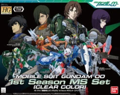 BANDAI GUN68534 HG 1/144 GUNDAM 00 1ST SEASON CLEAR SET