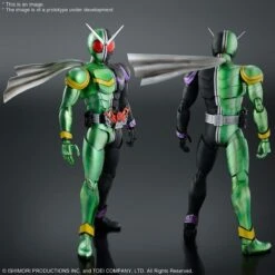 BANDAI KAM75685 MG FIG RISE ART KAMEN RIDER DOUBLE CYCLONE JOKER -Célèbre Jouets Magasin mgfrsa kamen rider double o1