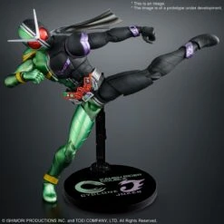 BANDAI KAM75685 MG FIG RISE ART KAMEN RIDER DOUBLE CYCLONE JOKER -Célèbre Jouets Magasin mgfrsa kamen rider double o3