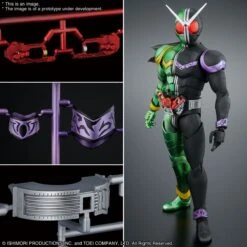 BANDAI KAM75685 MG FIG RISE ART KAMEN RIDER DOUBLE CYCLONE JOKER -Célèbre Jouets Magasin mgfrsa kamen rider double o6