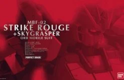 BANDAI GUN16106 GUNPLA PG STRIKE ROUGE + SKYGRASPER 1/60