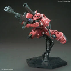 BANDAI GUN65196 GUNPLA HG 1/144 ZAKU II MS-06S RED COMET VER -Célèbre Jouets Magasin s l16006