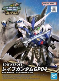 BANDAI GUNPLA SDW HEROES LEIF GUNDAM GP04