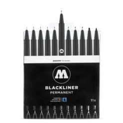 MOLOTOW BLACKLINER WALLET COMPLETE SET 11PCS 9 MOLOTOW BLACKLINER WALLET COMPLETE SET 11PCS -Célèbre Jouets Magasin set complet feutre fin blackliner molotow