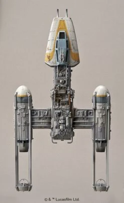 BANDAI STAR WARS MAQUETTE 1/72 Y-WING STARFIGHTER 22 CM 17 BANDAI STAR WARS MAQUETTE 1/72 Y-WING STARFIGHTER 22 CM -Célèbre Jouets Magasin starwars y wing 6