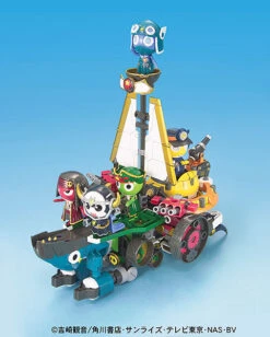 BANDAI KER62369 KERORO GUNSO KING KERO SHIP -Célèbre Jouets Magasin toy ipn 1686