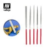 VALLEJO DIAMOND FILE SET (5) 140mm -Célèbre Jouets Magasin vallejo hobby tools set of 5 diamond files t03002