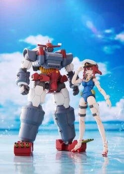 GSC New Gattai Series Figurines Plastic Model Kit Robot Gattai Musashi & Nagisa Jinguji 14 - 17 Cm -Célèbre Jouets Magasin x aos06292