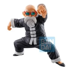 BANPRESTO BANDAI DRAGON BALL SUPER STATUETTE PVC ICHIBANSHO MASTER ROSHI JACKY CHUN (Strong Chains!!) 16 Cm