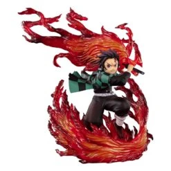 BANDAI DEMON SLAYER: KIMETSU NO YAIBA STATUETTE PVC FIGUARTSZERO KAMADO TANJIRO (HINOKAMI KAGURA) 21 CM -Célèbre Jouets Magasin x btn60346 3