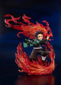 BANDAI DEMON SLAYER: KIMETSU NO YAIBA STATUETTE PVC FIGUARTSZERO KAMADO TANJIRO (HINOKAMI KAGURA) 21 CM -Célèbre Jouets Magasin x btn60346 3 a