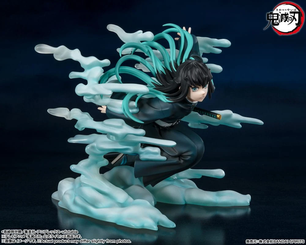 BANDAI Demon Slayer: Kimetsu No Yaiba Statuette PVC FiguartsZERO Muichiro Tokito 15 Cm 4 BANDAI Demon Slayer: Kimetsu No Yaiba Statuette PVC FiguartsZERO Muichiro Tokito 15 Cm – Image 2