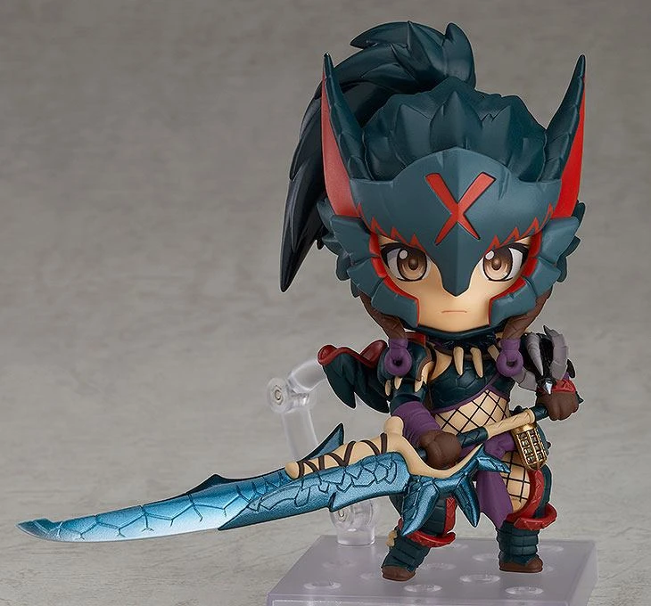 MONSTER HUNTER WORLD ICEBORNE FIGURINE NENDOROID HUNTER: FEMALE NARGACUGA ALPHA ARMOR VER. DX 5 MONSTER HUNTER WORLD ICEBORNE FIGURINE NENDOROID HUNTER: FEMALE NARGACUGA ALPHA ARMOR VER. DX – Image 3